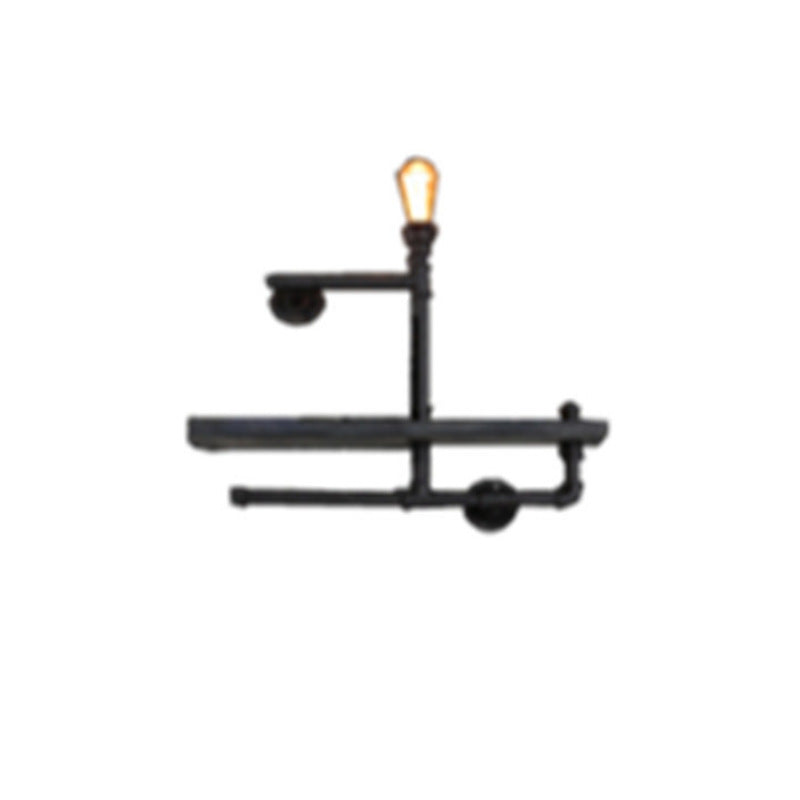 Rural Personalized Creative Water Pipe Bookshelf