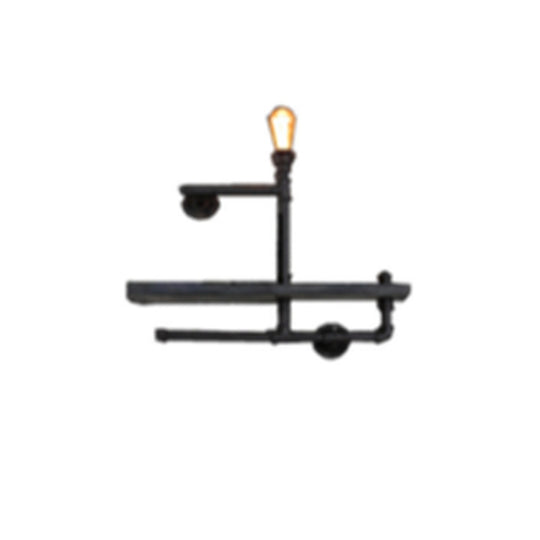 Rural Personalized Creative Water Pipe Bookshelf