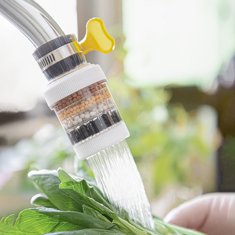 Faucet Filter Universal Interface Six Layers Removable And Washable